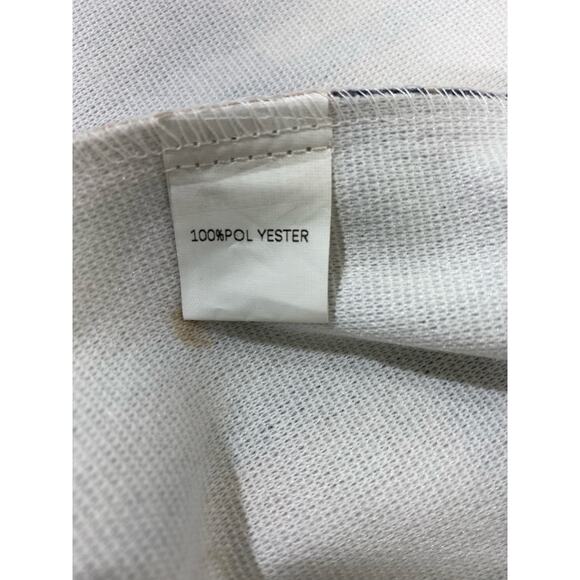 Betianro Womens Flannel Shirt Jacket Shacket Medium Navy Peach Cream Plaid - Picture 4 of 9